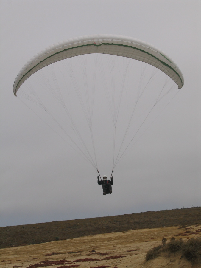 Rob top landing, San Antonio del Mar