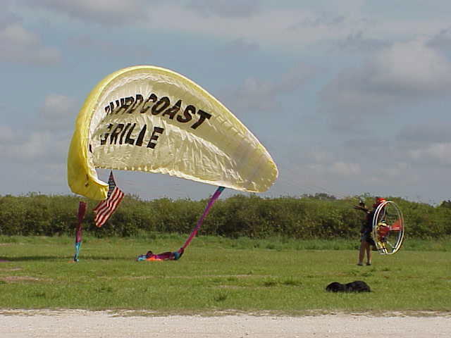 Brewster's "Everything but the kitchen sink" glider