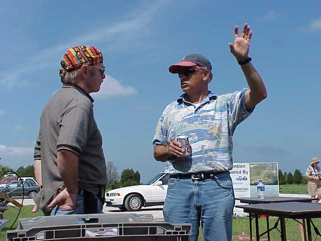 Gordon (on left) and Terry Alford