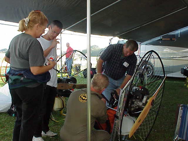 Jeff G (picking nose) Jim Jackson, and Don J.
