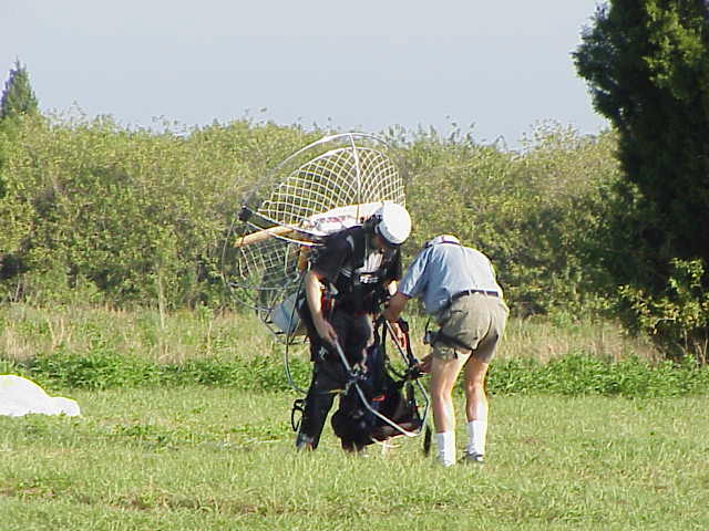 Alex and Frenando going tandem