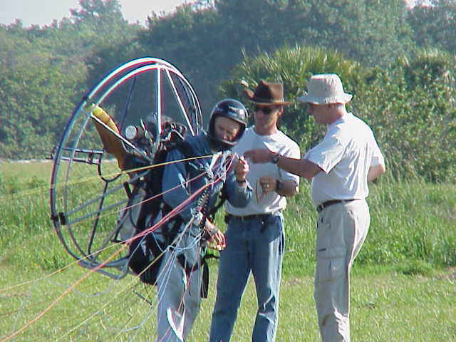 Eric D. lending a hand