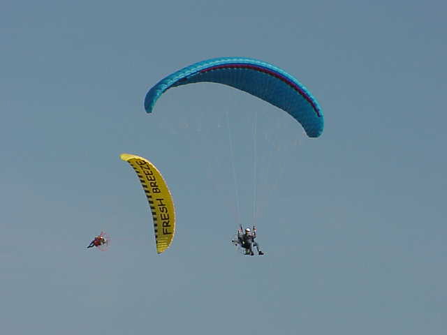 Chris B and unknown pilot