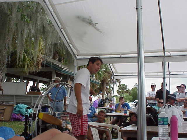 Superfly Chris during clinic