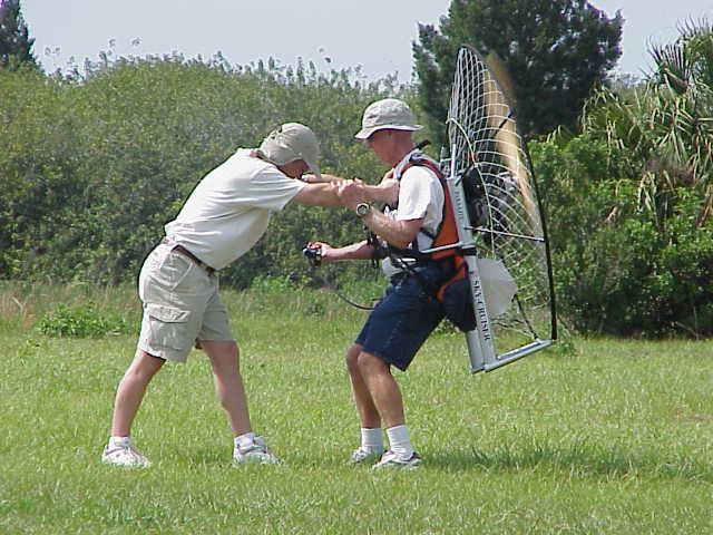Nick S and unknown pilot